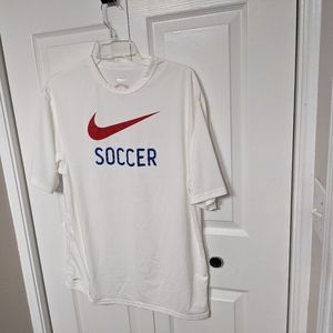 Nike shirt, color white, size M